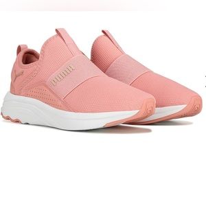 Pink Puma Slide on Sneakers
